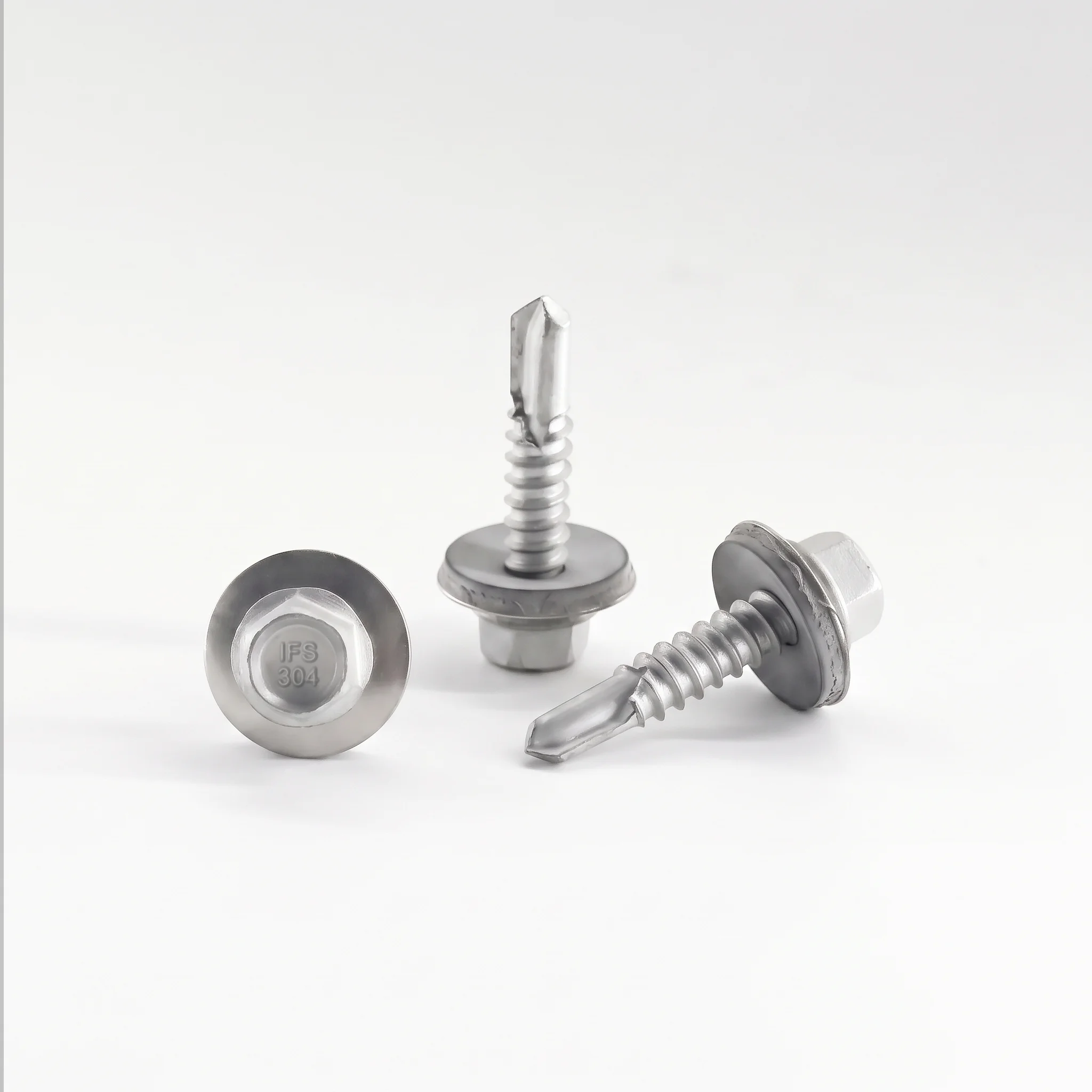 Roofing & Cladding D15025H1 Hex Small Flange Bi-Metallic Structural Screw
