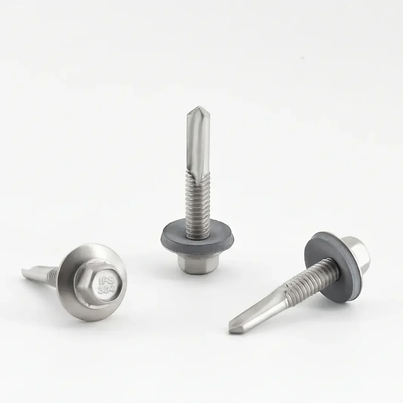 Roofing & Cladding D15032H5 Hex Small Flange Bi-Metallic Structural Screw