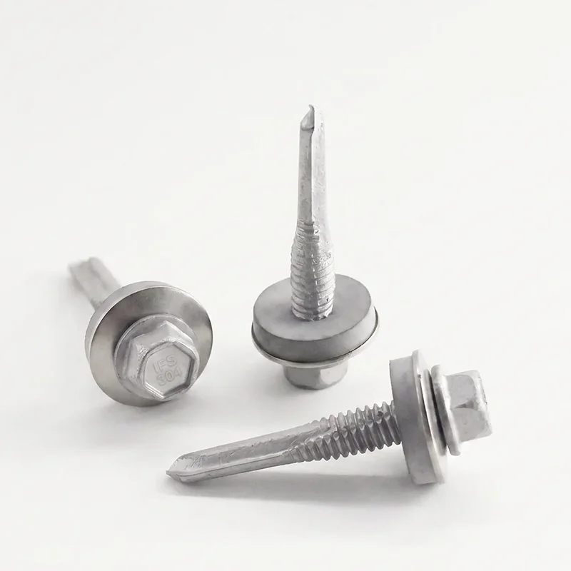 Roofing & Cladding D15032H6 Hex Small Flange Bi-Metallic Structural Screw