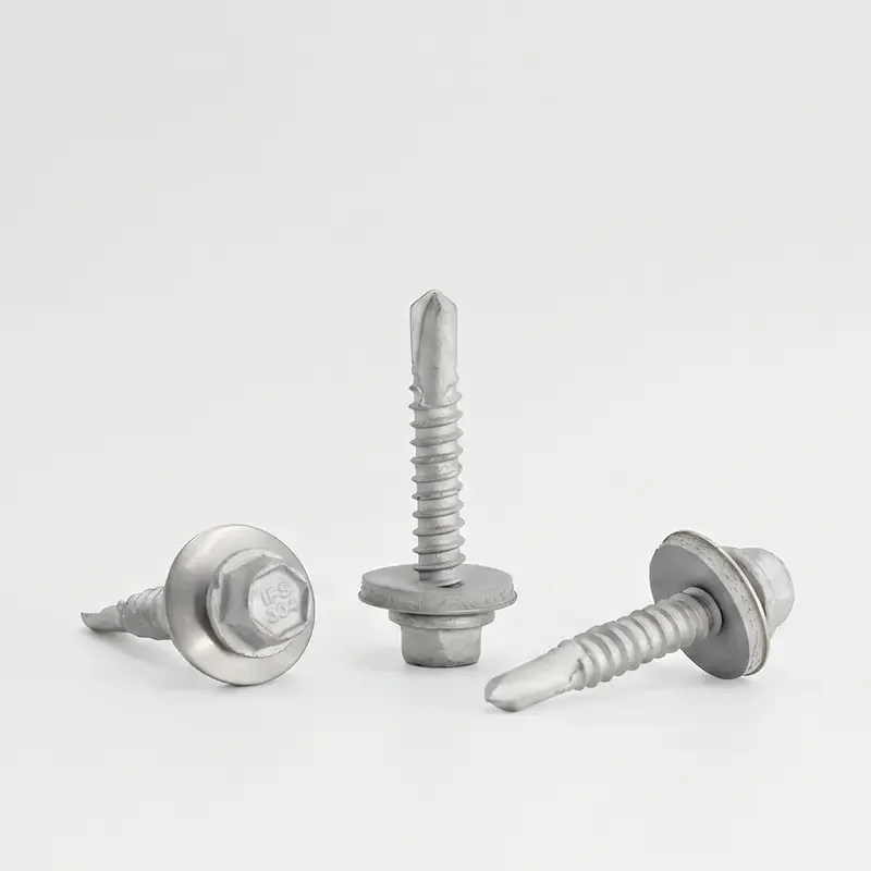 Roofing & Cladding D15032H8 Hex Small Flange Bi-Metallic Structural Screw
