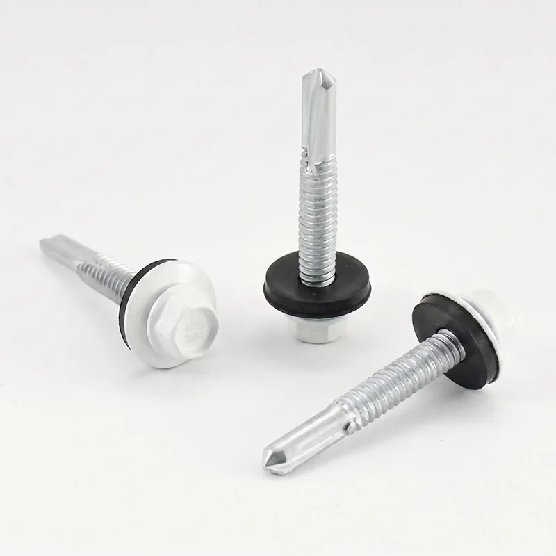 Roofing & Cladding D15038DA Hex Small Flange Bi-Metallic Structural Screw