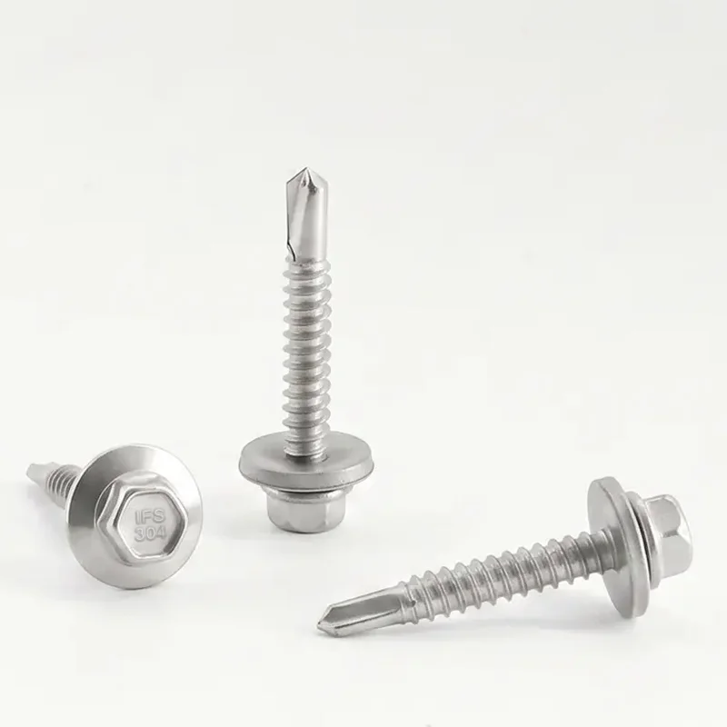 Roofing & Cladding D15038H2 Hex Small Flange Bi-Metallic Structural Screw