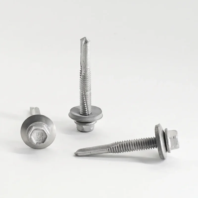 Roofing & Cladding D15040H3 Hex Small Flange Bi-Metallic Structural Screw
