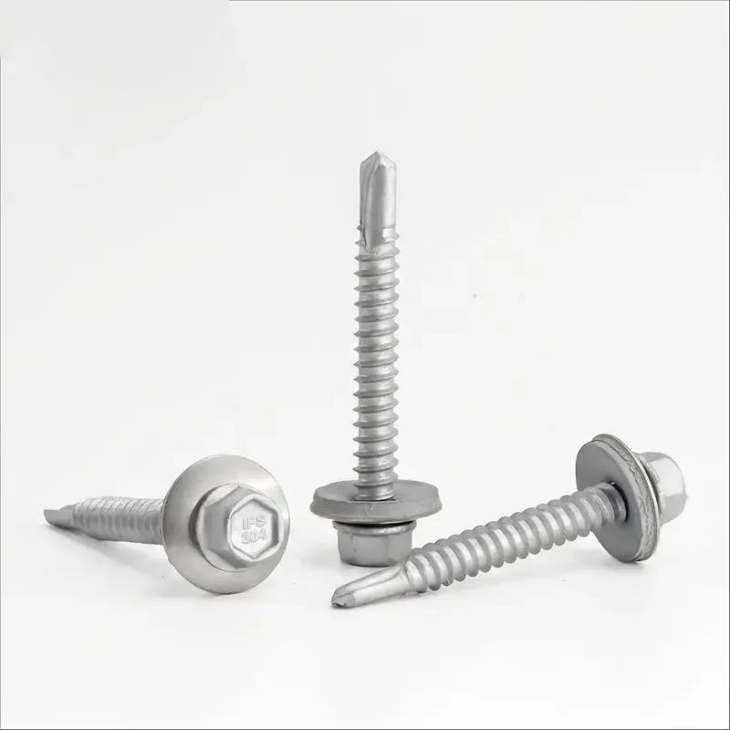 Roofing & Cladding D15045H4 Hex Small Flange Bi-Metallic Structural Screw