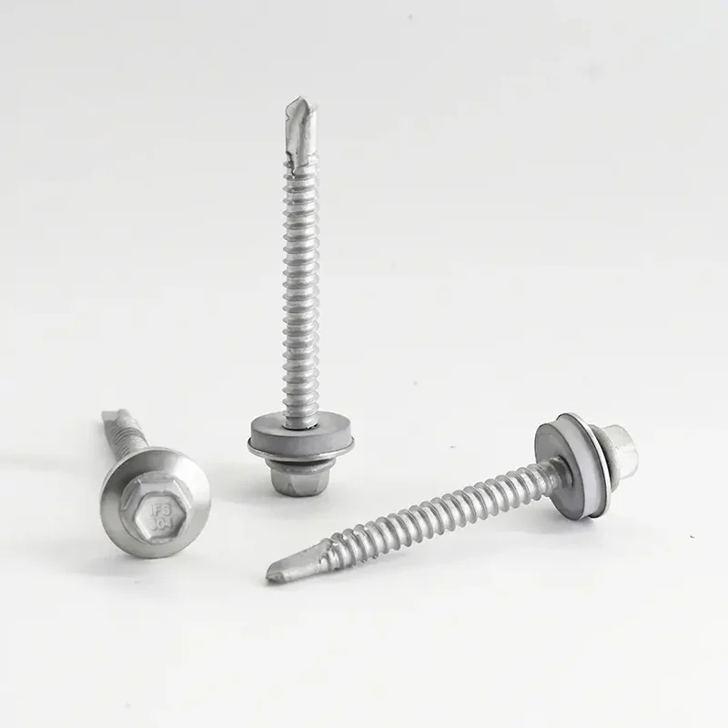 Roofing & Cladding D15055H4 Hex Small Flange Bi-Metallic Structural Screw