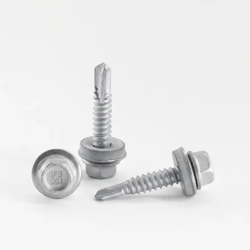 Roofing & Cladding D16032H5 Hex Small Flange Bi-Metallic Structural Screw