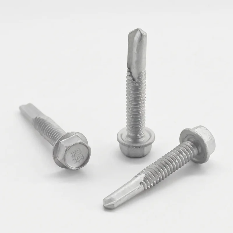 Roofing & Cladding D16038A1 Hex Small Flange Bi-Metallic Structural Screw