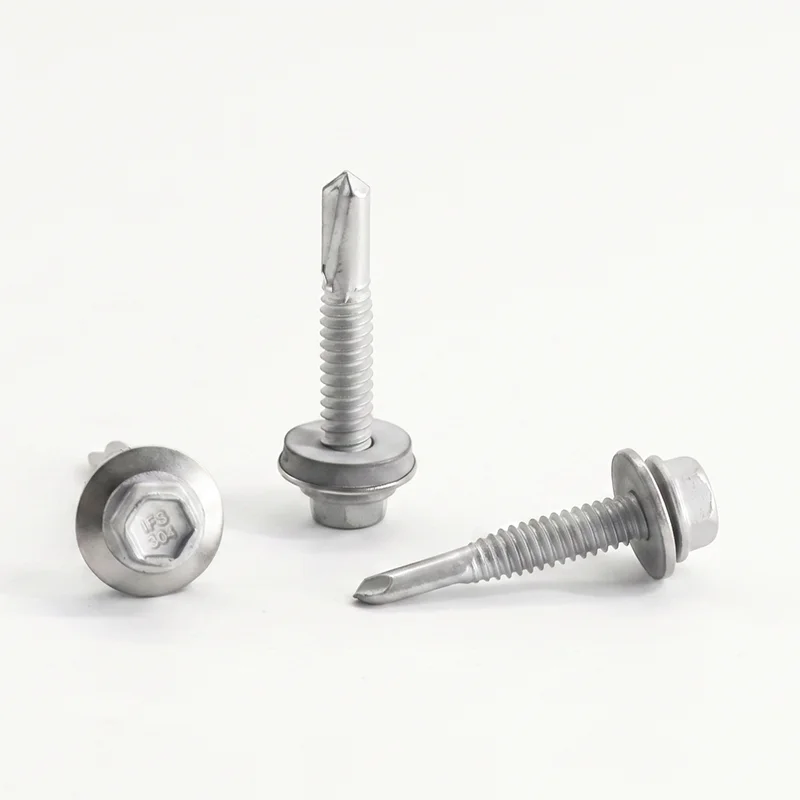 Roofing & Cladding D16038H5 Hex Small Flange Bi-Metallic Structural Screw