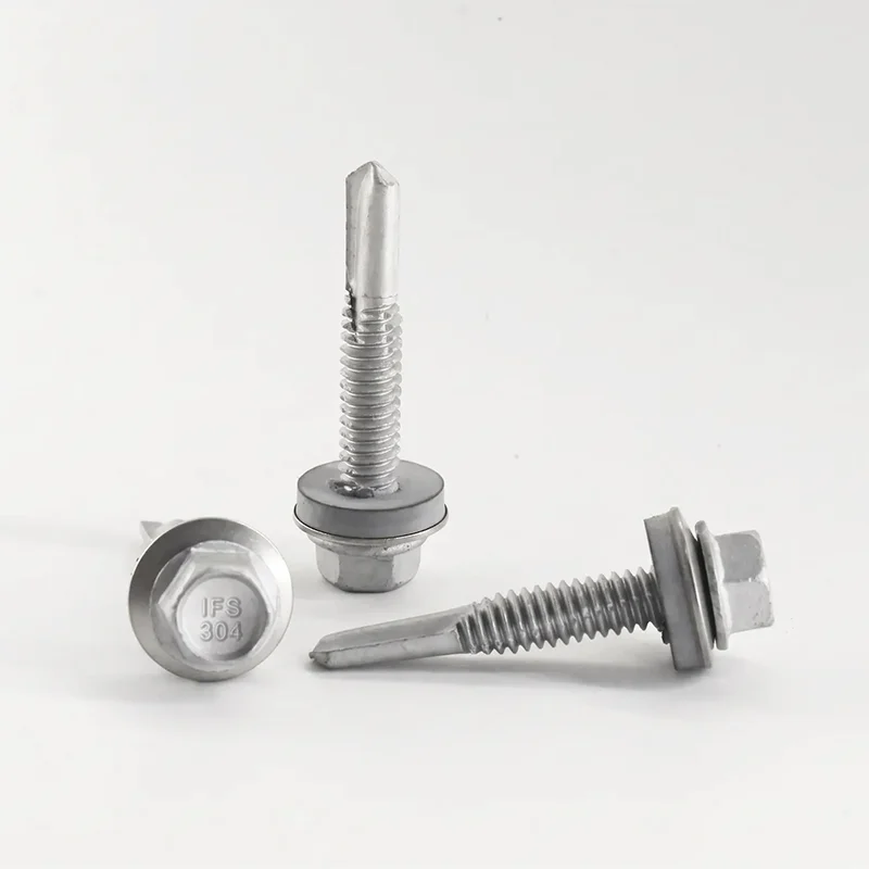 Roofing & Cladding D16038H6 Hex Small Flange Bi-Metallic Structural Screw