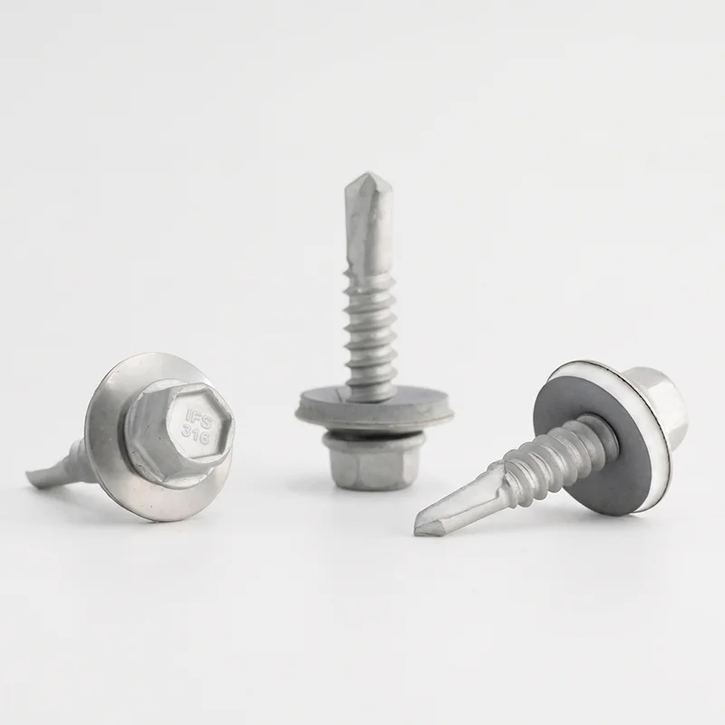 Roofing & Cladding E15025N1 Hex Small Flange Bi-Metallic Structural Screw