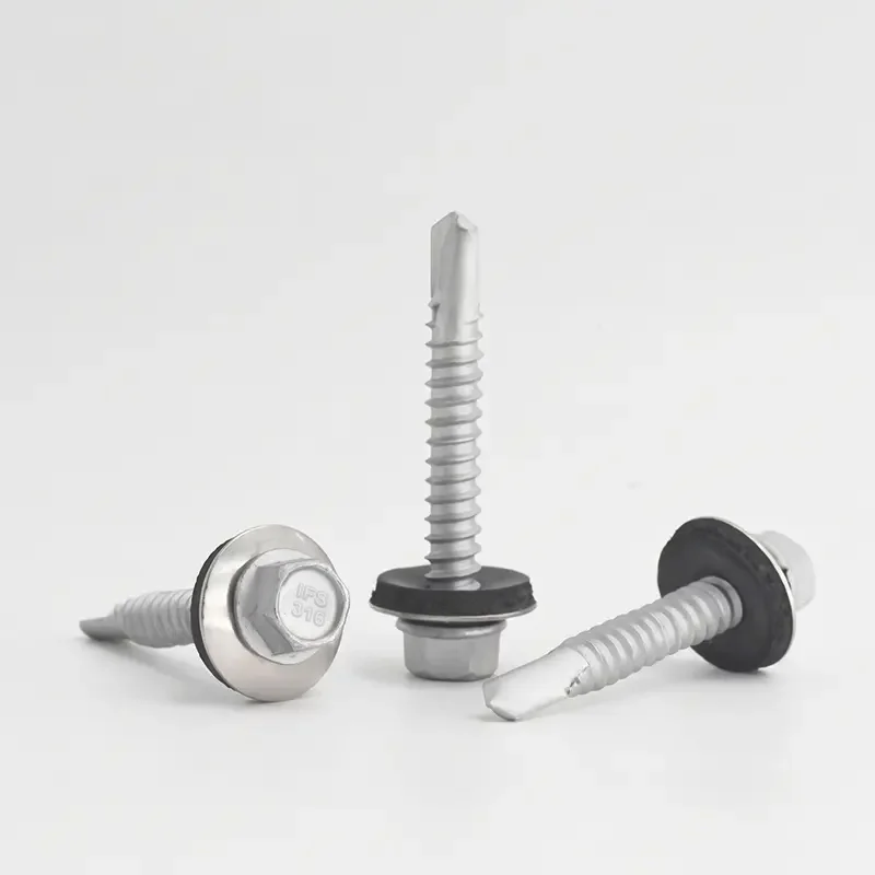 Roofing & Cladding E15038H3 Hex Small Flange Bi-Metallic Structural Screw