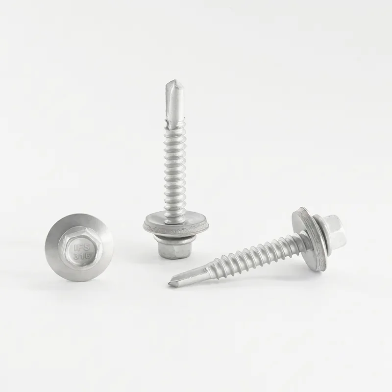 Roofing & Cladding E15038N1 Hex Small Flange Bi-Metallic Structural Screw