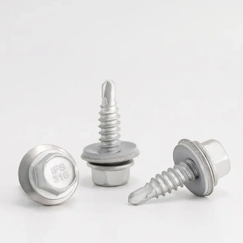 Stitching E16022H1 Hex Small Flange Bi-Metallic Suture Screw